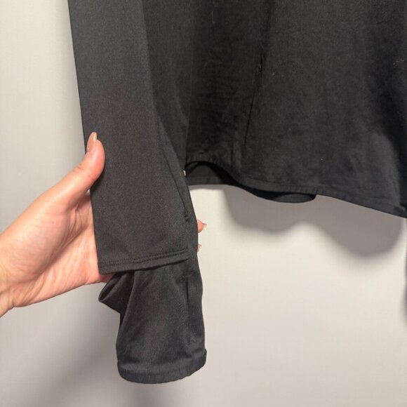 Nike Running Black Quarter Zip Medium - Picture 2 of 5